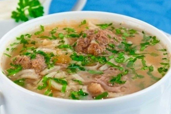 Овощной суп по-армянски с крупой