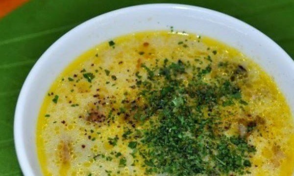 Диетический суп из курицы и сырков