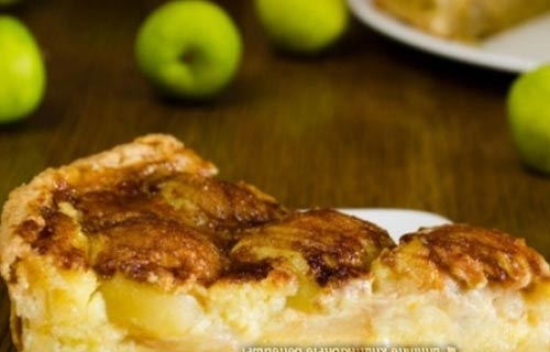 Эльзасский яблочный пирог с фото