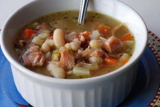 Суп из фасоли рецепт с мясом