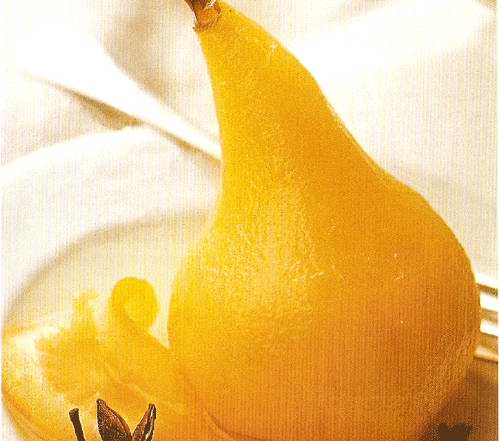 Груши в сиропе с лимоном и анисом - фото