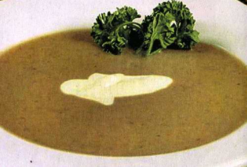 Рецепт супа из каштанов с фото