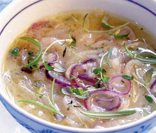 Луковый суп с бараниной - фото