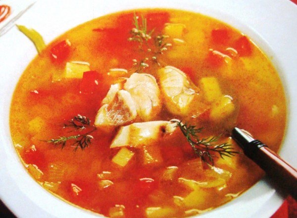 Острый тунисский рыбный суп