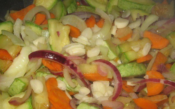 Суп с клецками и овощами