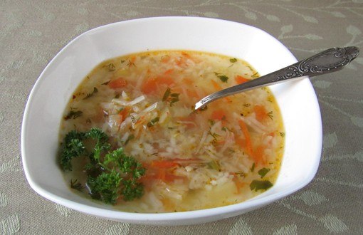 Постный суп для кормящей мамы