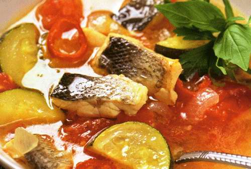 Рецепт рыбного супа с цуккини - фото