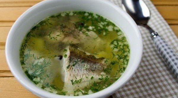 Рыбный суп с карасем