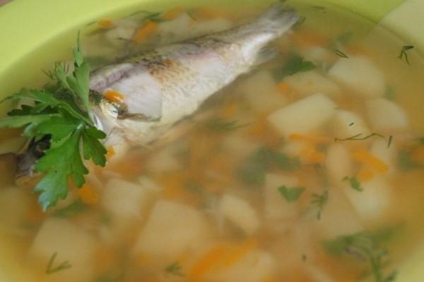 Рыбный суп из карася