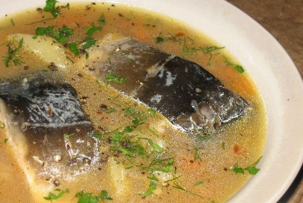 Рыбный суп из карпа