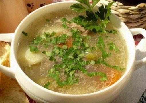 Рыбный суп из пикши