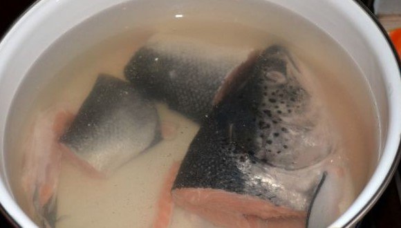 Рыбный суп из семги рецепт