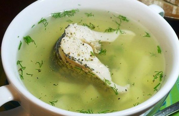 рыбный суп со щукой