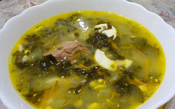 Суп из щавеля классический рецепт