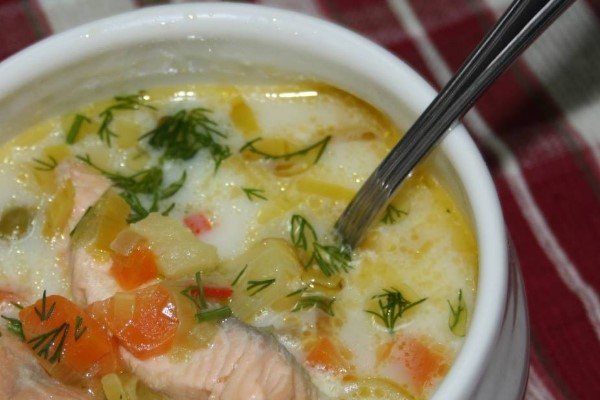 Шведский суп из рыбы