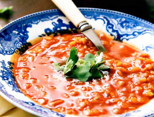 Суп из чечевицы и булгура - фото