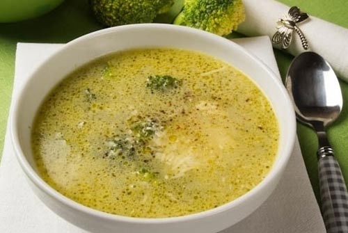 Суп из брокколи - фото