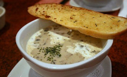 Рецепт вкусного супа из белых грибов с плавленным сыром