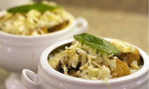 Классический суп из лука-порея