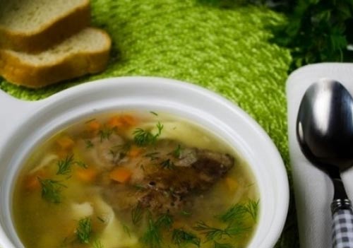 Суп-лапша в мультиварке с фото