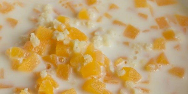 Рецепт молочного супа с тыквой и крупой