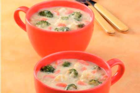 Овощной суп рецепт с брокколи цветной капустой