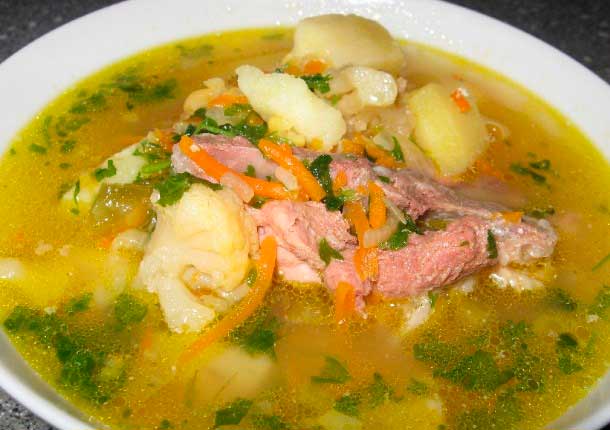 Фото свиного супа