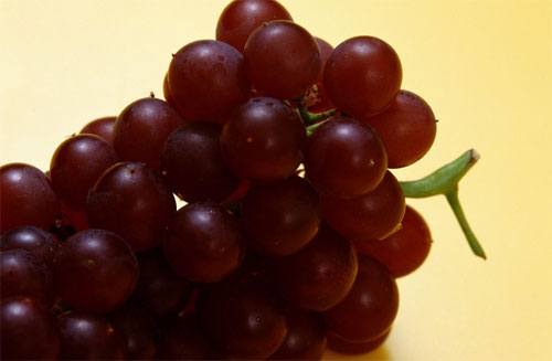 Немного о пользе темного винограда с фото