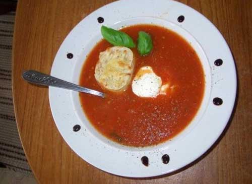 Томатный суп – вкусно и быстро. с фото