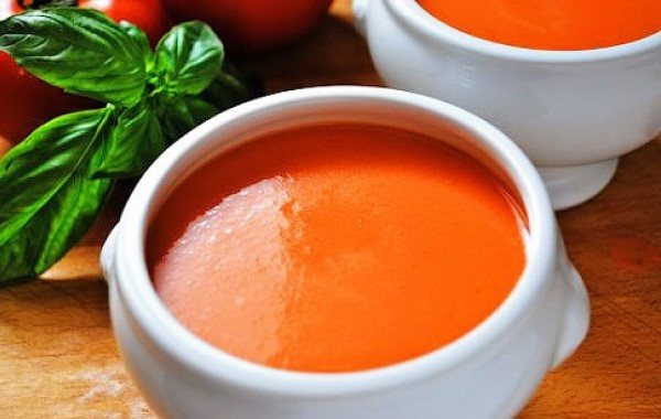Томатный суп пюре классический