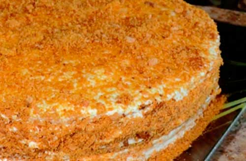 Торт «Медовик» с фото