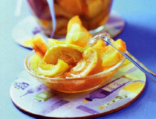 Рецепт варенья из яблок с апельсинами - фото