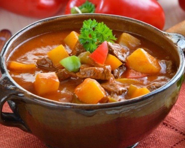Венгерский суп с клецками