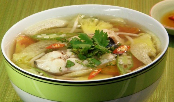 Вьетнамский суп из рыбы