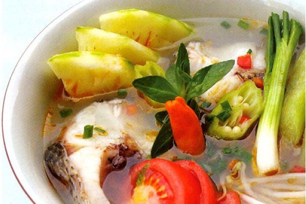 Вьетнамский рыбный суп