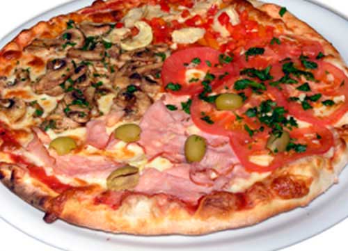 Пицца «Времена года» с фото
