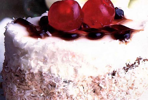 Пирожное «Вишня в шоколаде» с фото