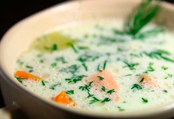 Рецепт холодного супа из рыбы