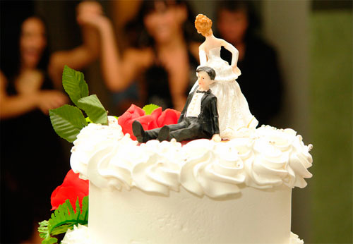 Свадебные торты в Америке - фото