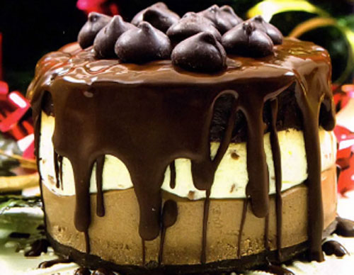 Шоколадный торт-суфле - фото